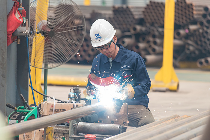 湖州网架焊接车间